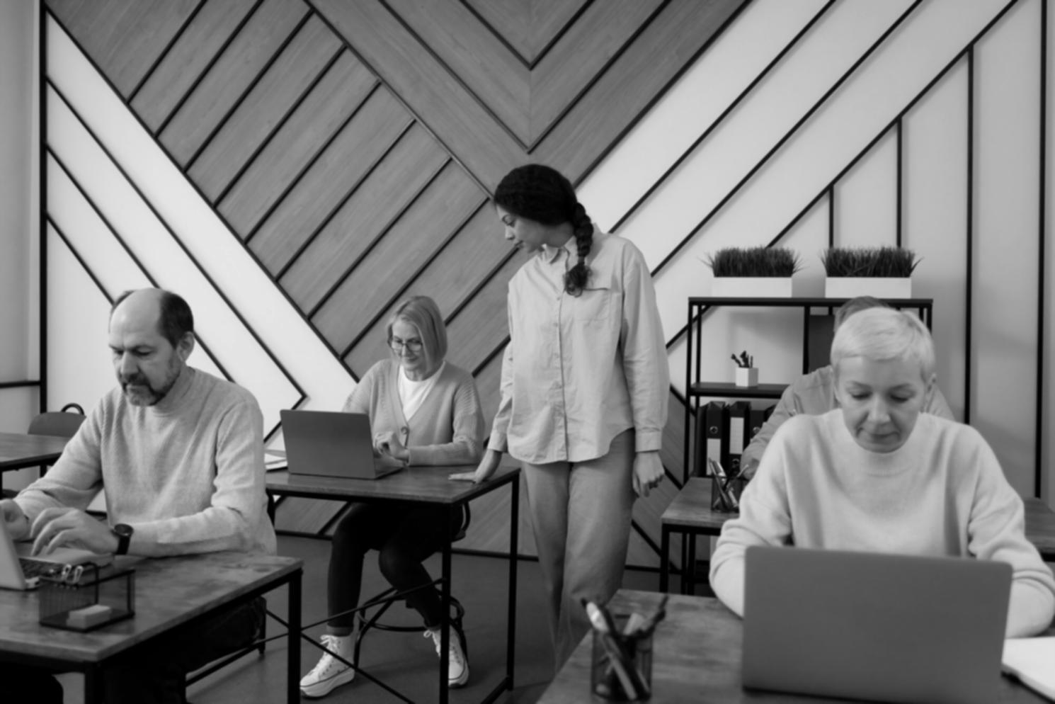 Strategic business planning workspace with creative financial tools
